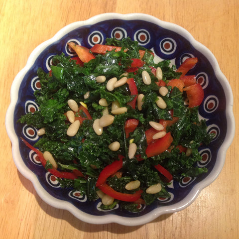 Recipe | Kale Asazuke Salad by Ichiko Okazaki
