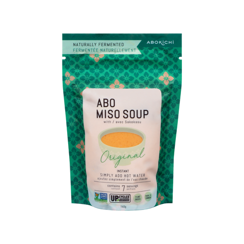 3 OKAZU + ABO Miso Soup Set
