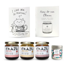 Load image into Gallery viewer, ABO Matcha Tanuki and OKAZU gift Bundle - I love you so matcha!
